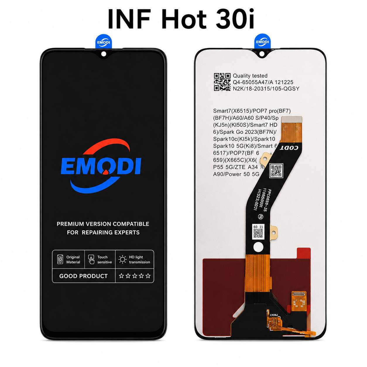 LCD for infinix HOT 30I